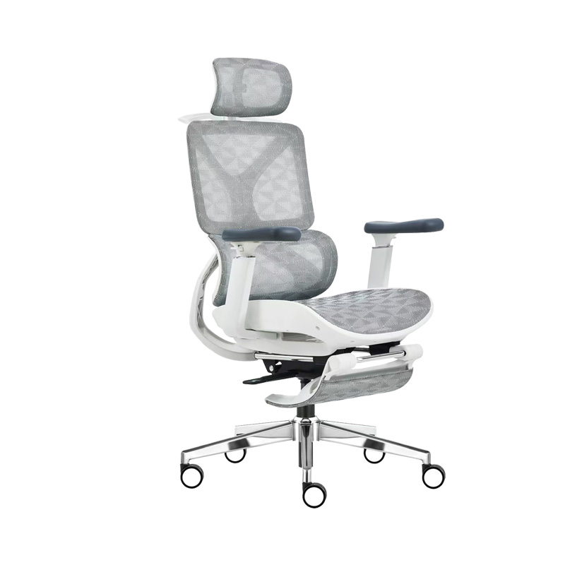 臻远 ZY-8933 办公椅午休椅转椅 白框 单位:把高清大图