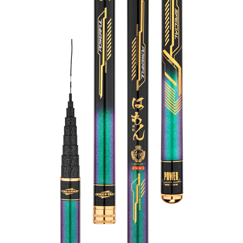 长竿鱼竿超轻超硬28调13米手杆足尺打窝炮野钓鲫鱼竿传统