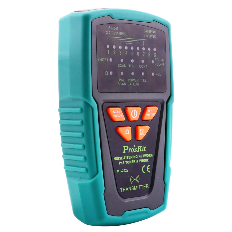 台湾宝工 MT-7029-C音频网络寻线仪PoE寻线器抗干扰型