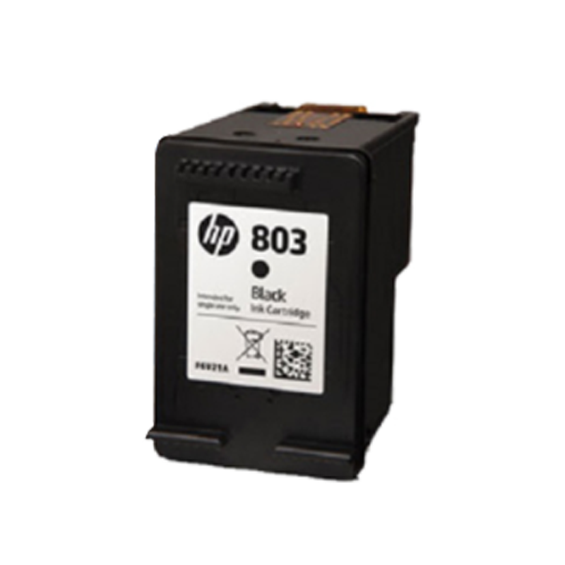 惠普 803黑色彩色墨盒 惠普墨盒F6V21AA （适用Deskjet1112 2132 1112 1111）高清大图