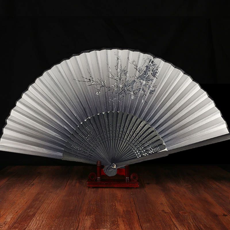 买二把送一把]复古中国风折叠扇跳舞工艺扇流苏日式折扇古风扇子