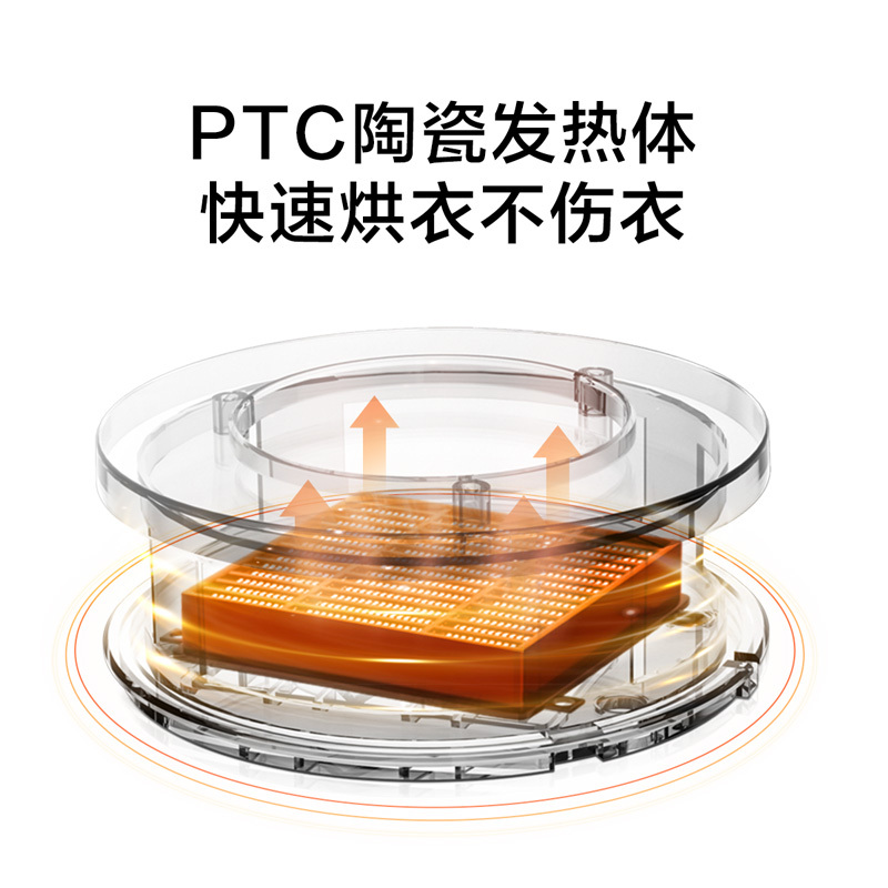 美的(Midea)干衣机家用折叠衣物烘干机大容量定时干衣柜衣物速干神器MGJ90-02W
