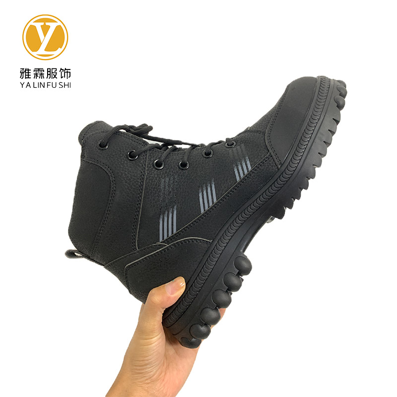 雅霖服 国标防刺穿防静电羊毛鞋YLF3516-B8 双高清大图