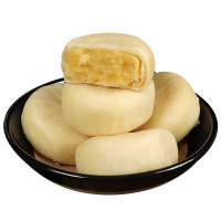 珍丽友 冰皮绿豆饼10个装/300g紫薯芋泥饼糕点心0o低孕妇零食小吃营养孕期卡脂肪早餐