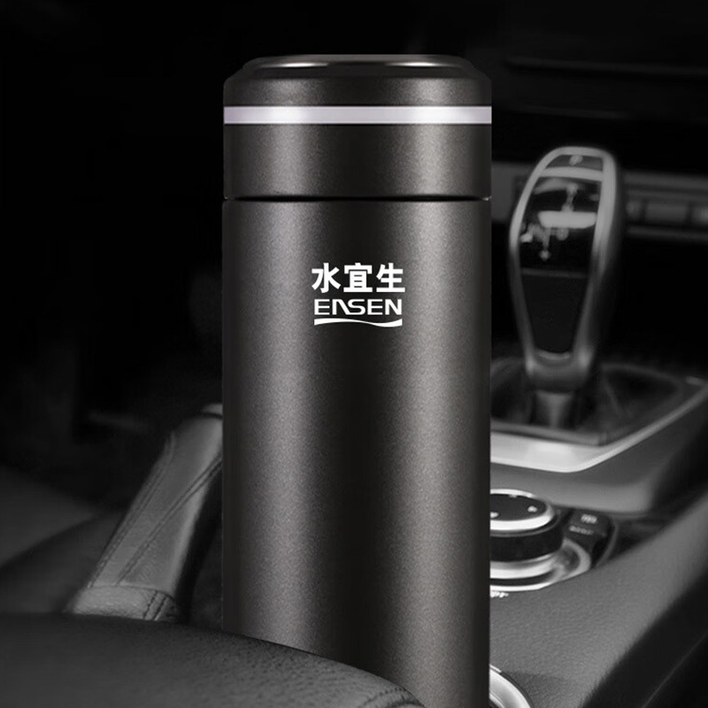 水宜生保温杯430ml加厚杯身生态微碱控温商务U371(随机发货)高清大图