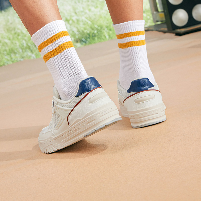 361°男鞋透气运动鞋新款网面鞋子休闲鞋小白鞋百搭板鞋男高清大图