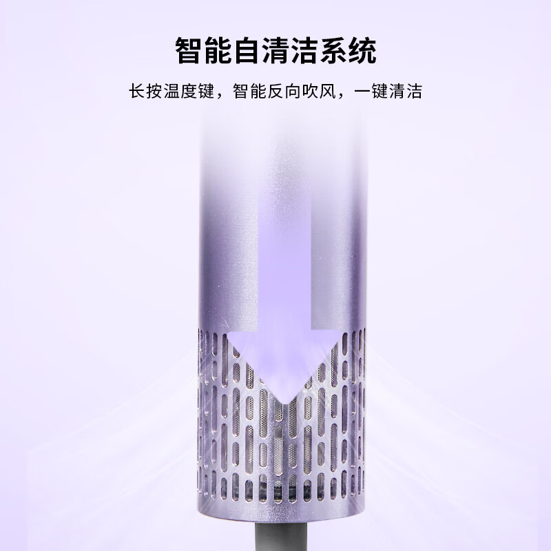 西屋(WESTINGHOUSE) 家用高速吹风机 大功率香氛负离子电吹风大风力大功率吹风筒皎月灰[内含香氛片+顺滑风嘴]高清大图