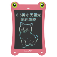 好写(howshow)液晶手写板 儿童涂鸦绘画板 学生草稿板 8.5英寸无尘小黑板 宝宝涂鸦写字板 H8Q粉色
