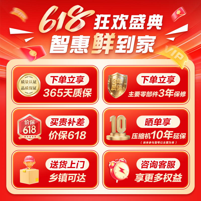 [自营]美的冰箱十字对开门电冰箱500升大容量家用1级能效自动除霜双变频速冷速冻BCD-500WSPM(E)国补以旧换新高清大图