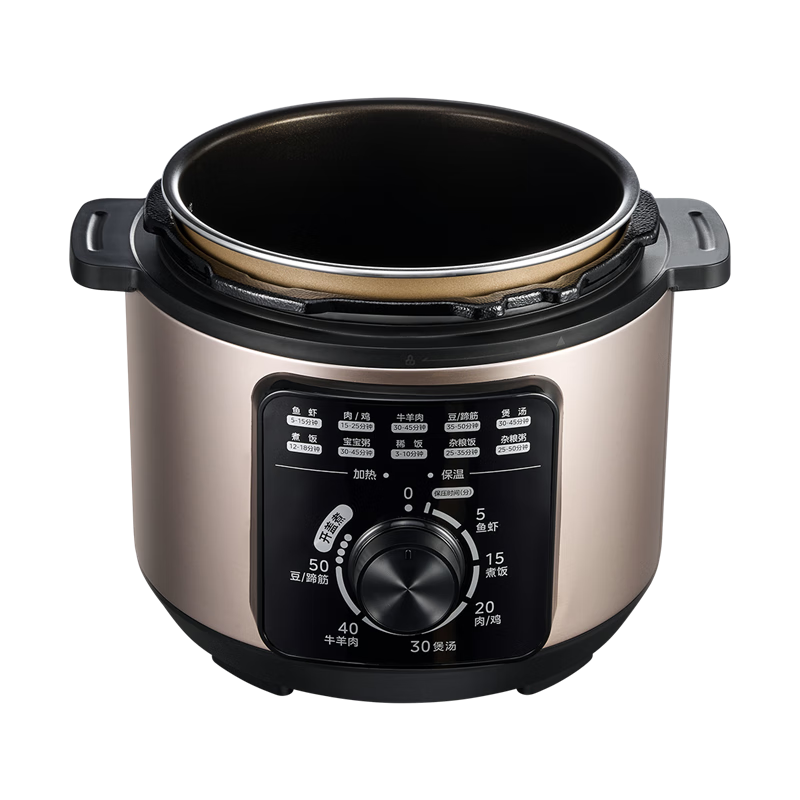 美的(Midea)电压力锅家用多功能双胆高压锅智能不粘锅电高压锅MY-E4403高清大图