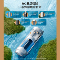 海尔台式净饮机富银矿化加热净水器家用直饮机一体即热饮水机