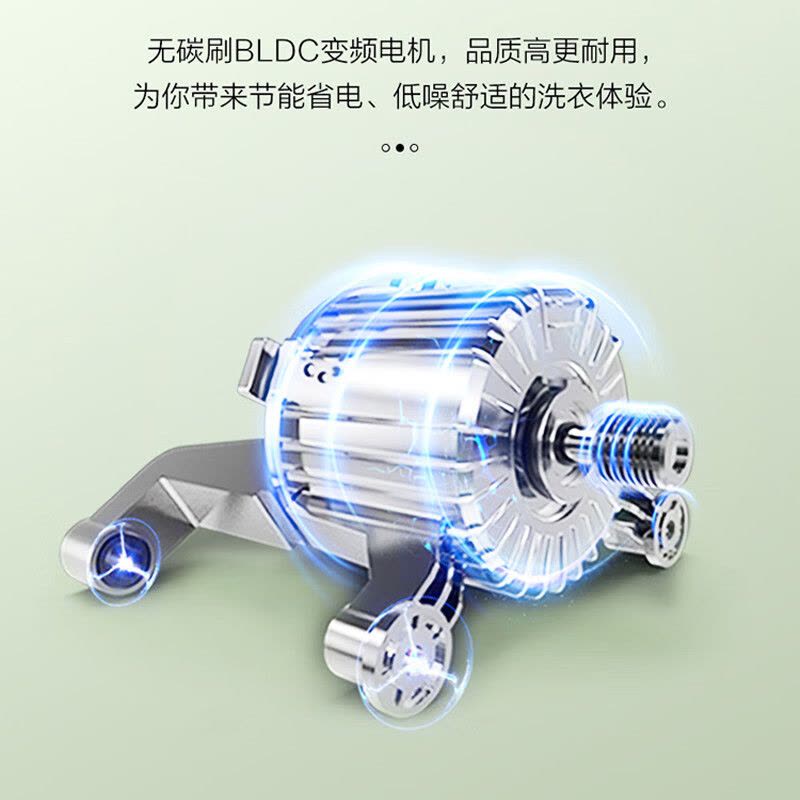 海尔(Haier)EG80MATE33S 超薄平嵌滚筒洗衣机全自动8公斤大容量洗衣机一级能效大筒径家用除菌除螨图片