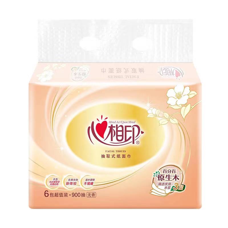 恒安DT26200心相印150抽(450张)无香软抽DL高清大图