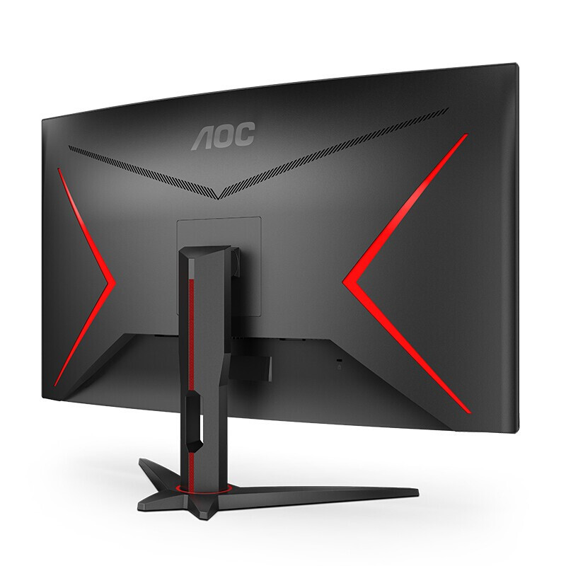 AOC C32G2E 32英寸电竞165HZ曲面显示器高清游戏1MS响应电脑台式办公液晶曲大屏幕PS4高清大图