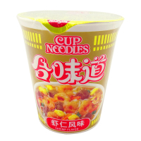 日清合味道方便面虾仁风味1小杯面82g 公仔面泡面快餐面休闲 即食面
