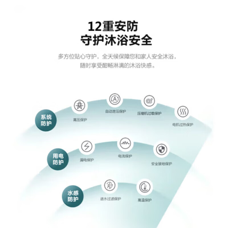 美的(Midea) 空气能热水器一体机商用家用空气能热水器空气源热泵低温机 3匹3吨