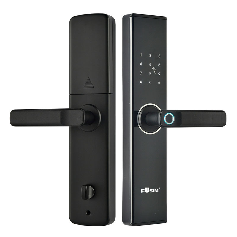 富新fusim智能指纹锁密码锁富新8825指纹锁视频