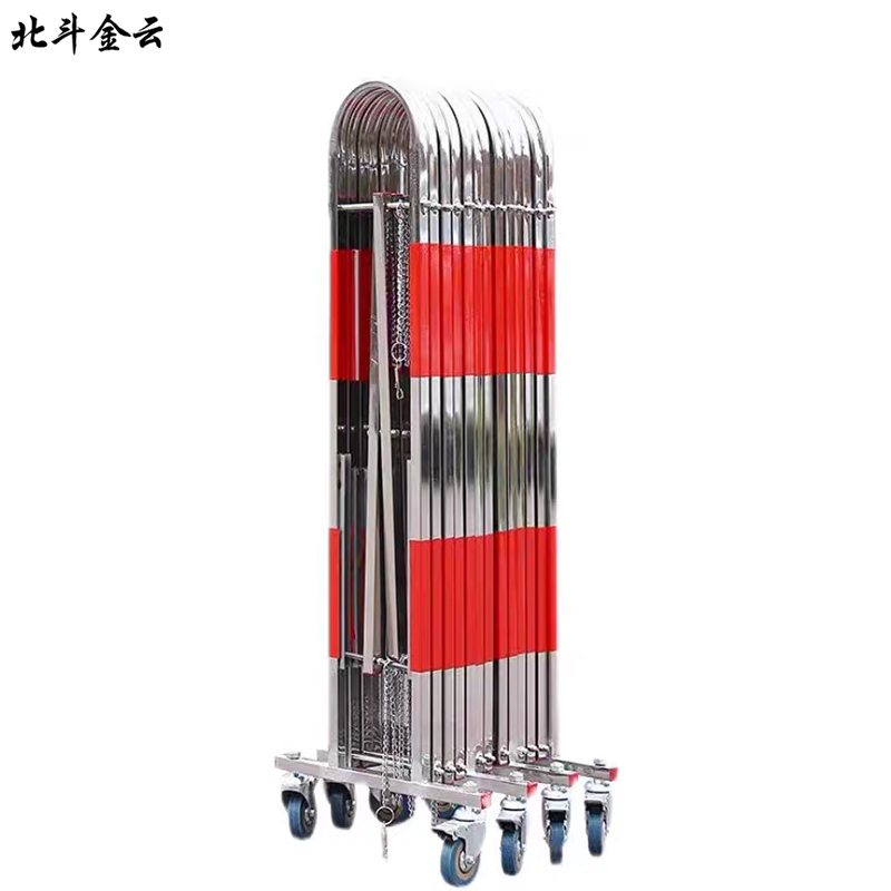 北斗金云 不锈钢伸缩围栏 伸缩路障护栏 不锈钢隔离栏 GSLZ-5 米高清大图