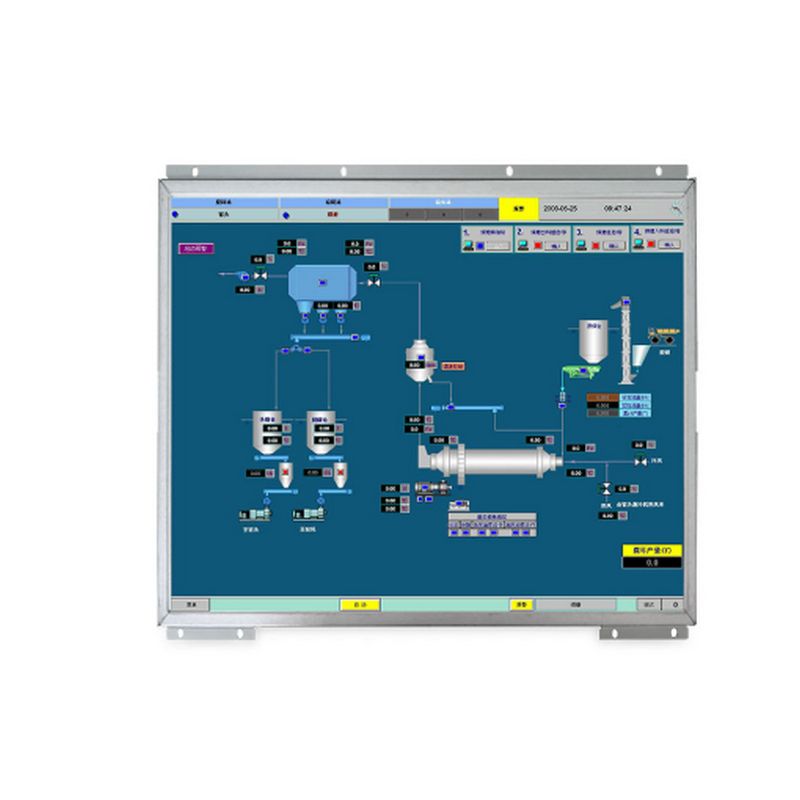 辉旭商显 触摸屏显示器17寸 HX-OP170R开放式接口是VGA+扁口USB+DC12V 单位:台高清大图