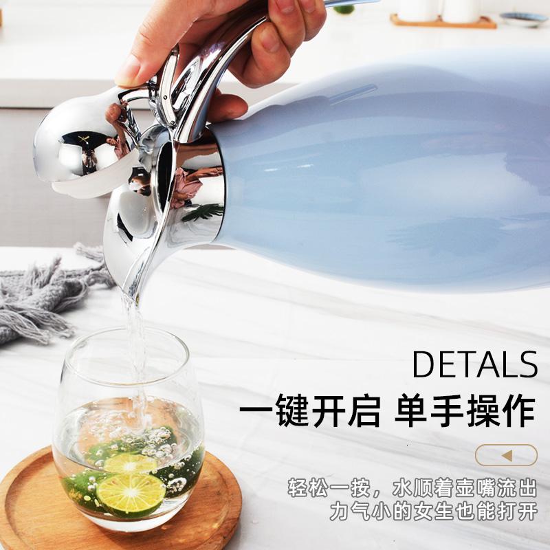 美帮汇保温壶家用茶壶便携小型暖水壶学生宿舍304不锈钢内胆大容量热水瓶高清大图
