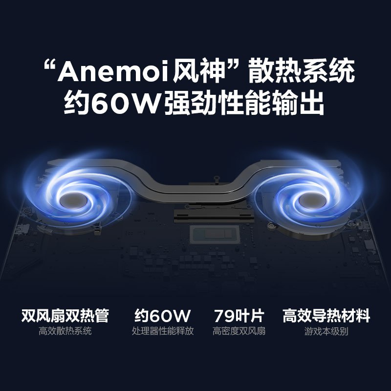 联想小新Pro16 2022款16英寸轻薄本笔记本电脑(12代酷睿i5-12500H 16G 512G 2.5K 120Hz) 皓月银高清大图