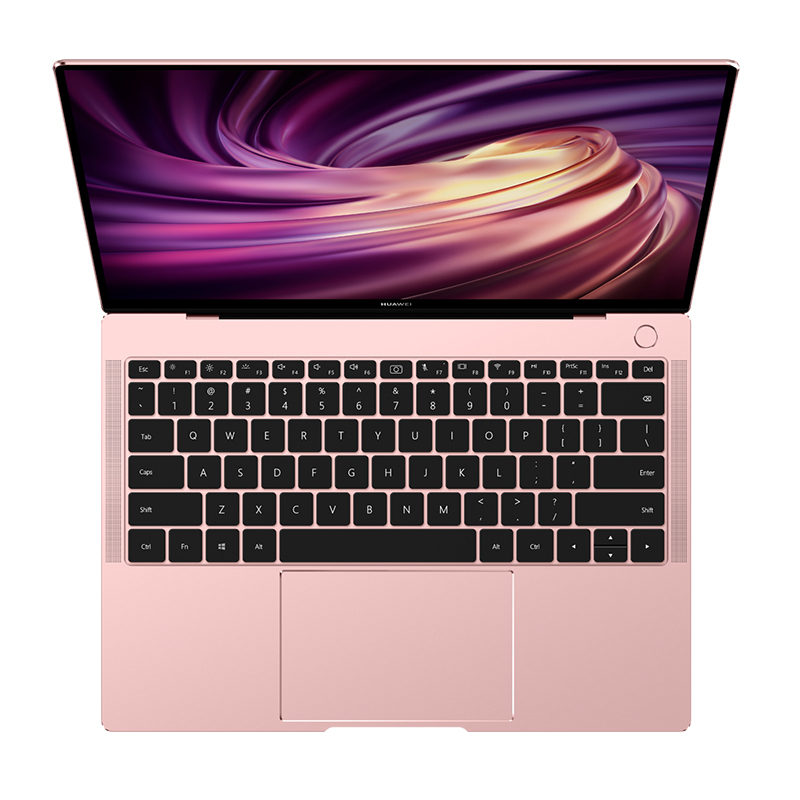 华为 HUAWEI MateBook X Pro 2019款 13.9英寸全面屏轻薄本笔记本电脑(i5-8265U 8GB 512GB固态硬盘 独显 3K高清屏 指纹识别 樱粉金)