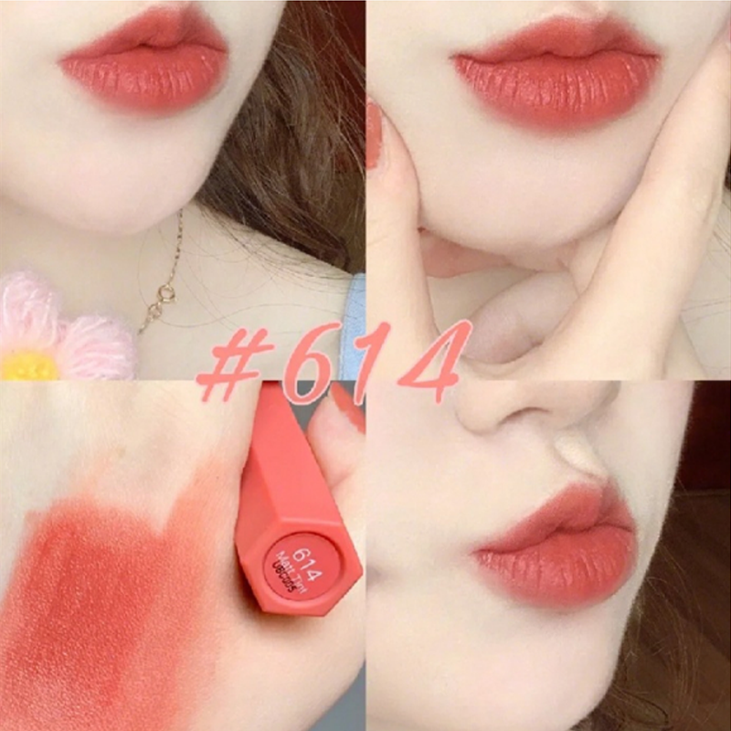 【7月上新】阿玛尼同款色 抖音*款稚优泉雾面哑光唇釉唇膏持久保湿唇彩唇蜜染唇液滋润口红女学生612