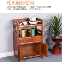 晋舰 茶水柜餐边柜小型沙发边柜储物柜茶叶收纳存放柜木制茶柜 D款