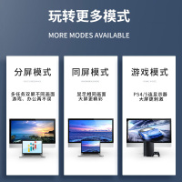晶华 HDMI线2.0版 4K数字高清线 笔记本电脑机顶盒连投影仪显示屏数据连接线 合金黑色1.5米 H630E