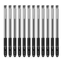得力 中性笔 0.5mm 拔帽 12支/盒