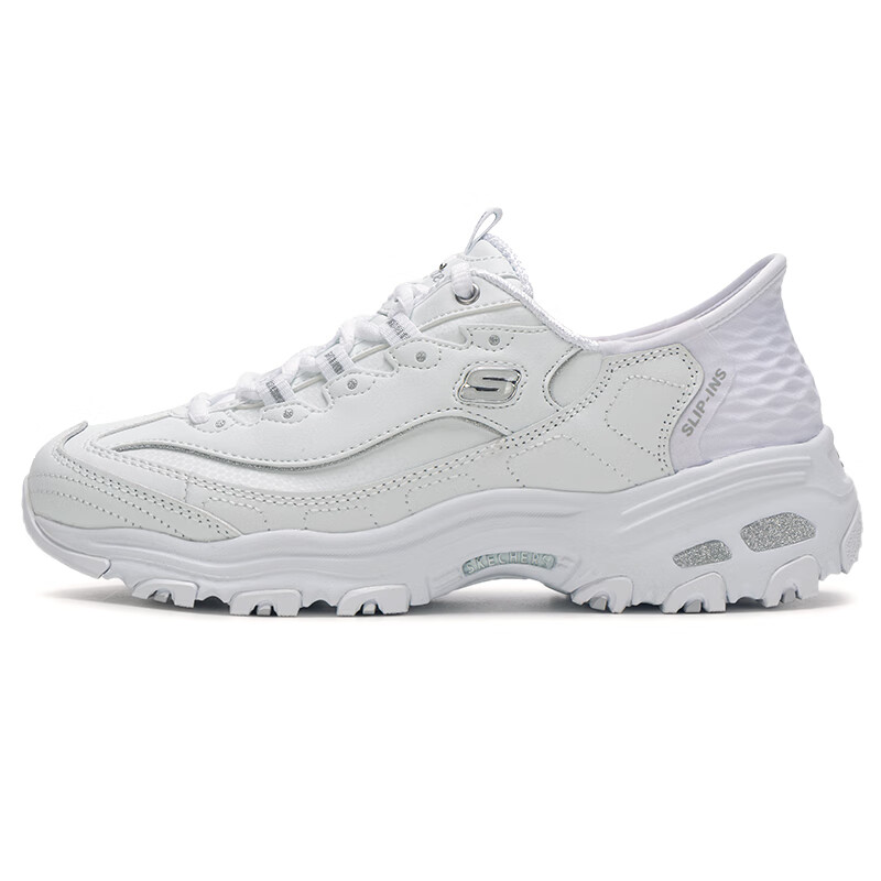 斯凯奇（Skechers）女鞋新款运动鞋潮流时尚熊猫鞋缓震舒适耐磨休闲鞋150537-NTMT高清大图