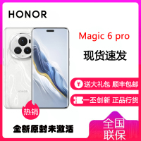 荣耀Magic6 Pro 16GB+512GB 祁连雪 1.8亿像素潜望长焦 第三代骁龙8旗舰芯 荣耀巨犀玻璃十倍耐摔 鸿雁卫星通信 5G手机