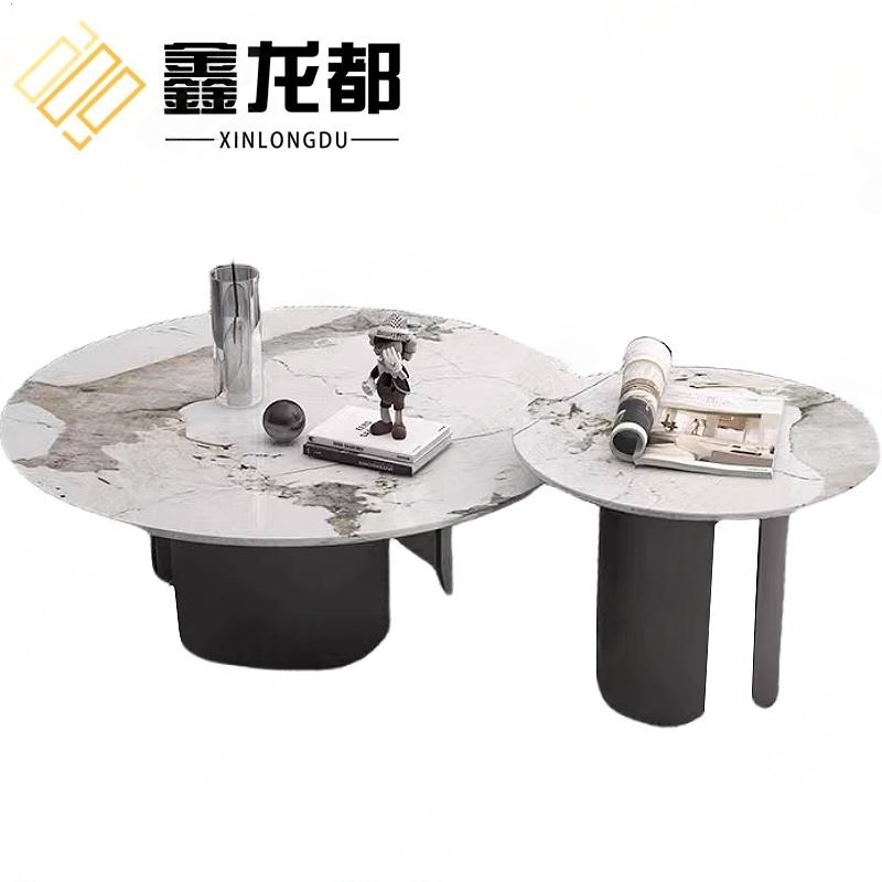 鑫龙都 岩板茶几高清大图