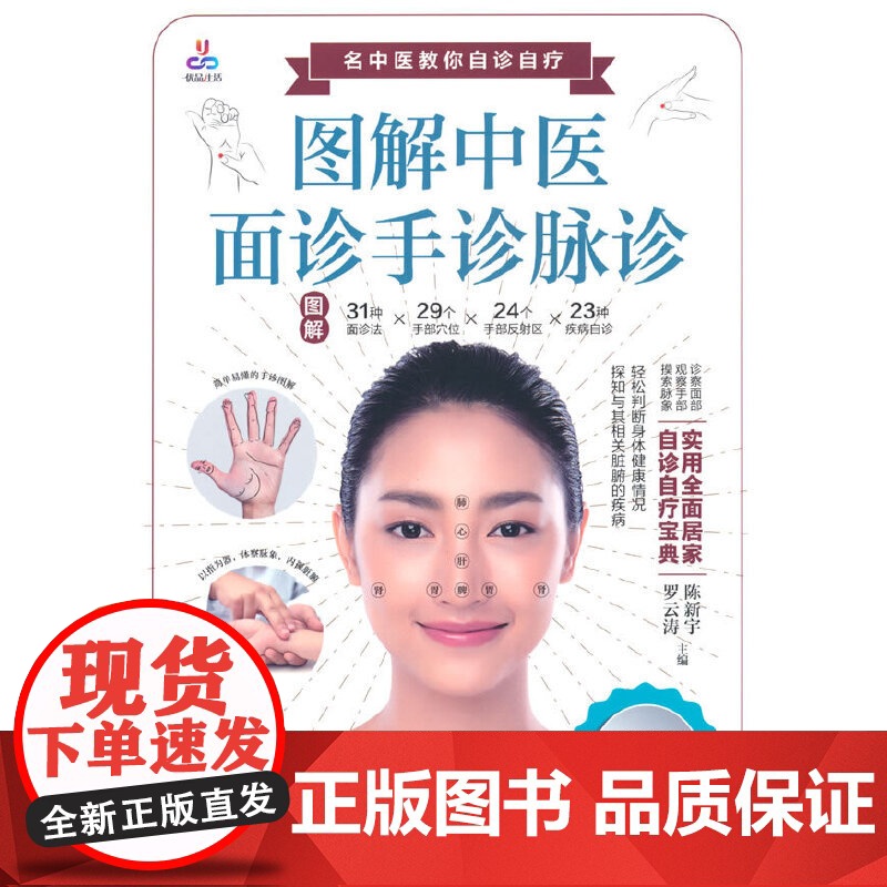 图解中医面诊手诊脉诊高清大图