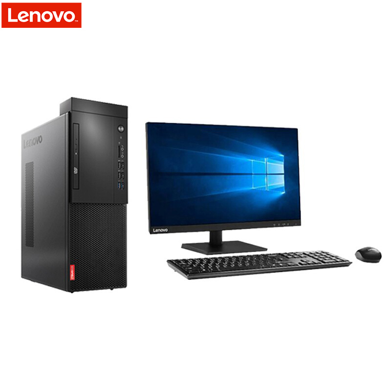 联想(Lenovo) 启天M425 商用家用台式电脑 21.5英寸(i3-9100/4GB/256GB/集显)