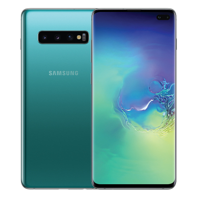 三星 Galaxy S10+(SM-G9750) 8GB+128GB 琉璃绿 超感官全视屏 移动联通电信全网通4G旗舰手机