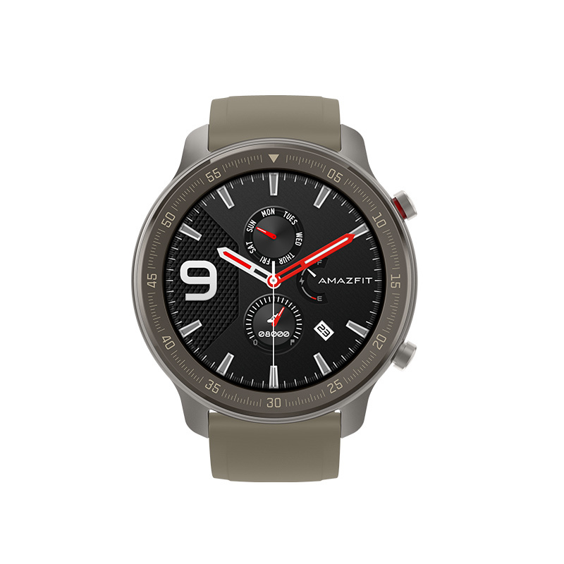 Amazfit GTR 智能手表 运动手表华米科技 24天续航 GPS 50米防水 NFC 47mm 钛金属版