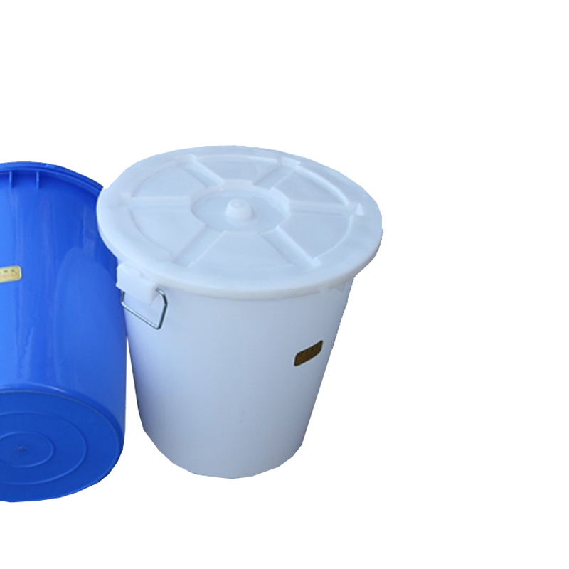 三清 塑料水桶100L 蓝色 带盖