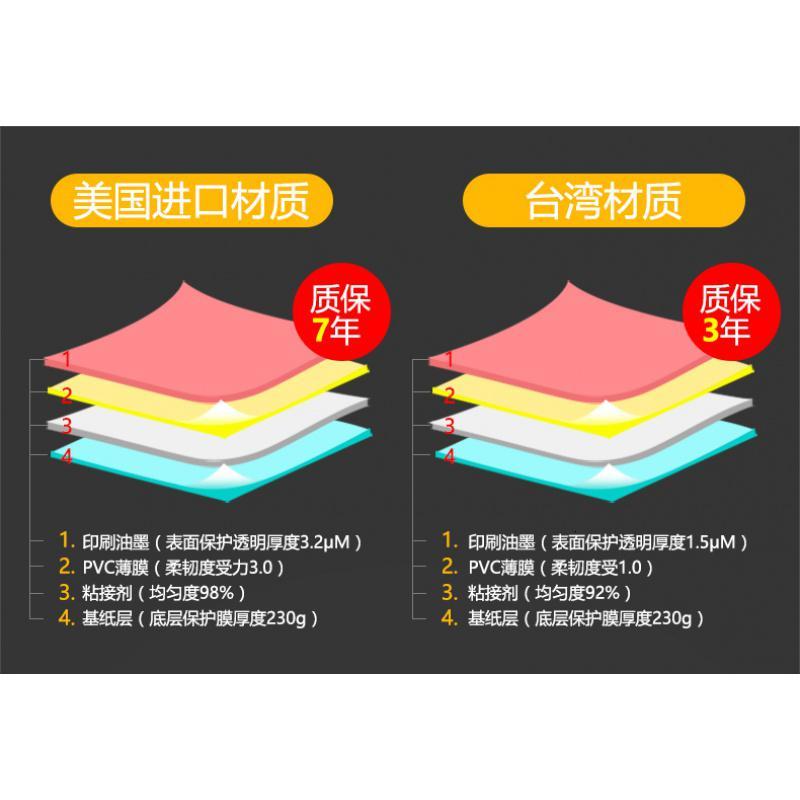 [补贴10%]10-20款霸道普拉多2700车身彩条贴纸 普拉多4000车身拉花腰线车贴汽车车贴