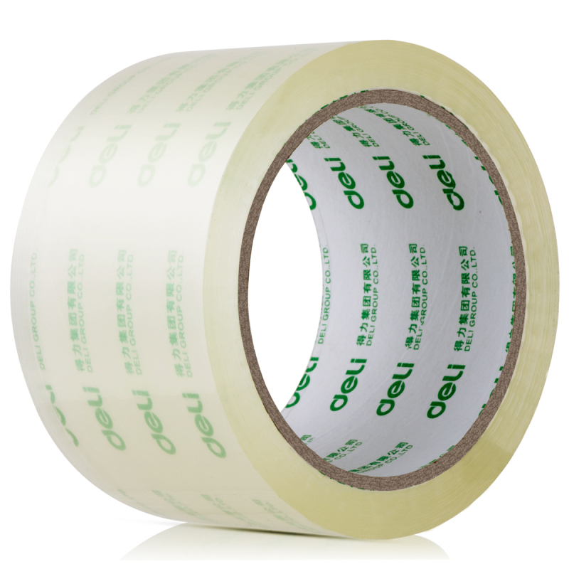 得力(deli)30323 封箱胶带60mm*60y*50um 6卷/筒 2筒起订高清大图