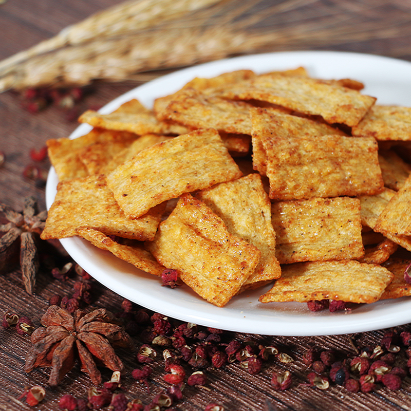 [整箱10包]花椒锅巴 椒麻味270/箱 口感酥脆有料 健康美味小零食香酥可口酥脆咸香经典味道mt