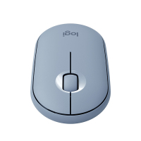 罗技（Logitech）Pebble无线鼠标 雾霭蓝×10个装-B2B