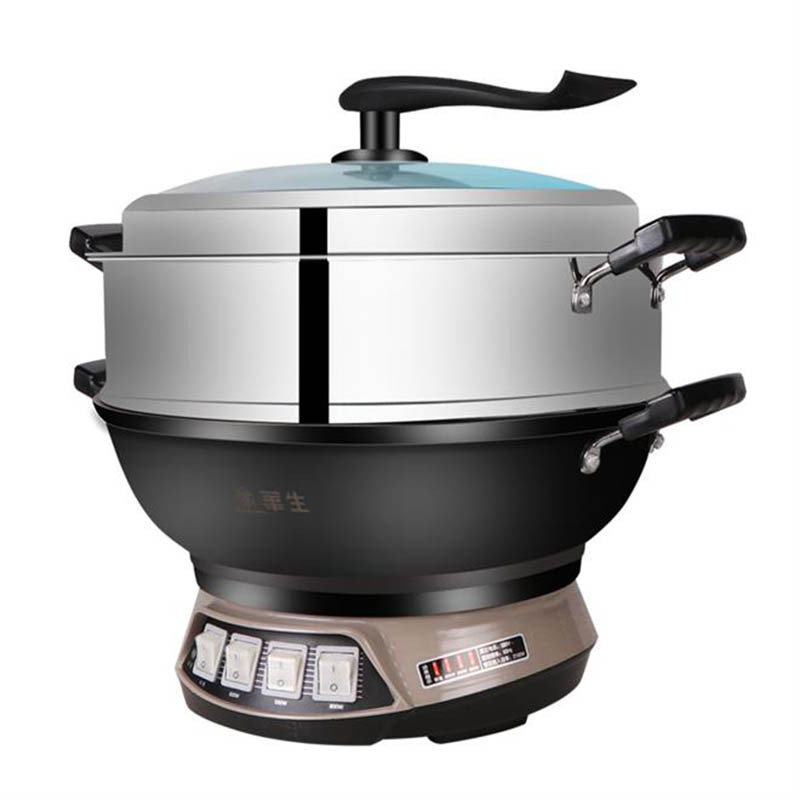 华生wahsonhsdygdgnztdrg34多功能铸铁电热锅电火锅单台装