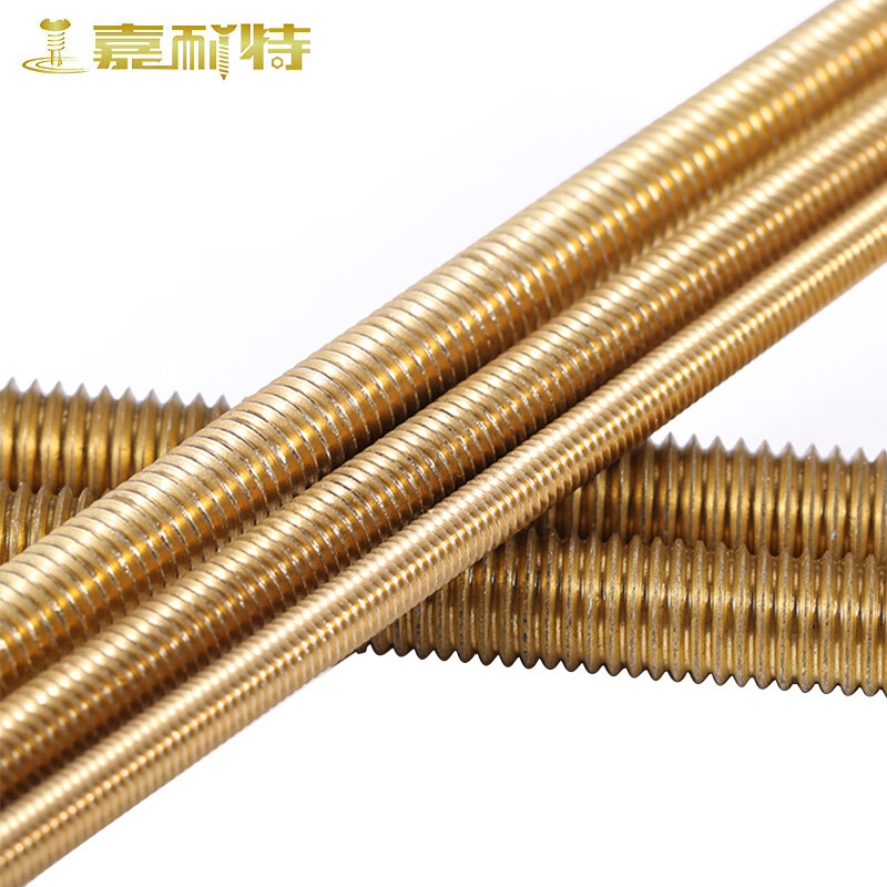 嘉耐特 黄铜牙条铜丝杆通丝全螺纹螺杆 M8*500