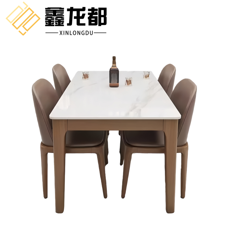 鑫龙都餐桌桌子套高清大图