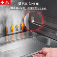 埃利斯(AILISI) 蒸饭柜 商用蒸饭柜食堂大型蒸包蒸饭车小型电热蒸箱自动燃气蒸汽机炉 6#燃气