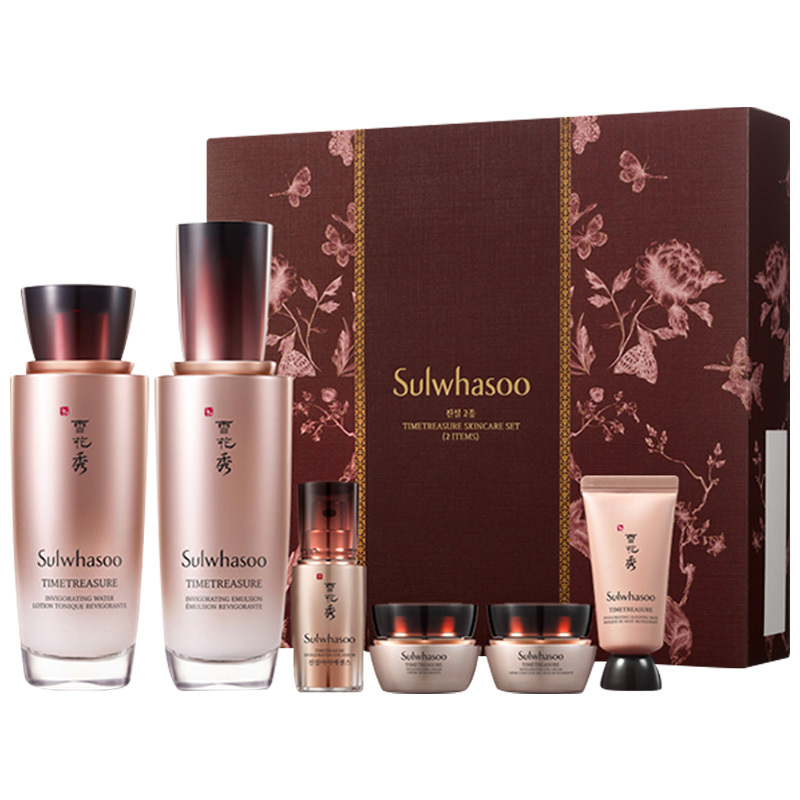 Sulwhasoo 雪花秀 秘时臻金焕生 水乳2件护肤套盒 补水保湿 面部护肤套装礼盒高清大图
