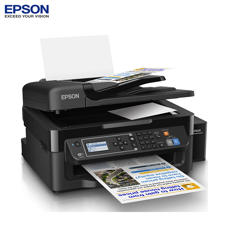 爱普生 (EPSON) L565 墨仓式多功能一体机（打印 复印 扫描 传真）