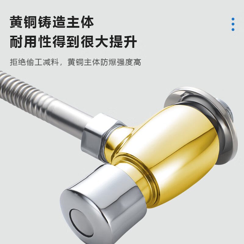 3M 小便池冲水阀 手按式小便斗冲洗阀厕所小便器开关阀门高清大图