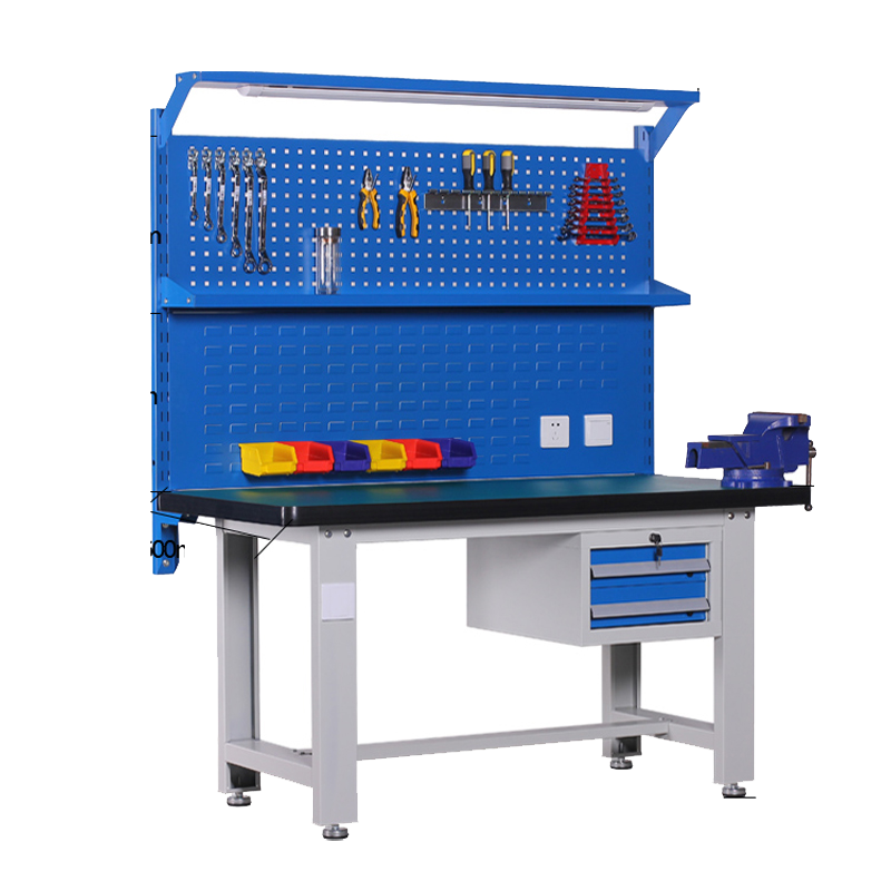 汐防静电钳工工作台 钳工桌150cm张高清大图